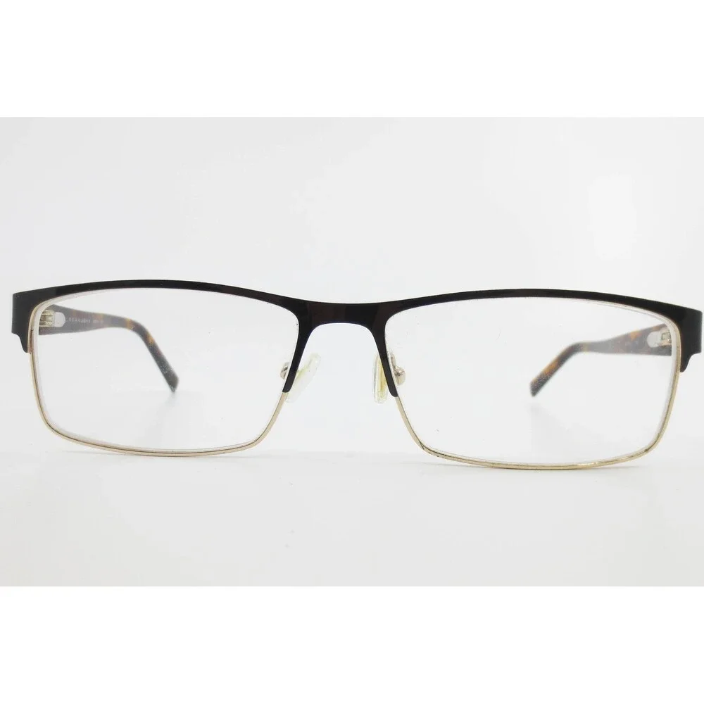 Sean John SJ05153 003 Mens Rectangular Eyeglasses Tortoise Gold 60-16-150